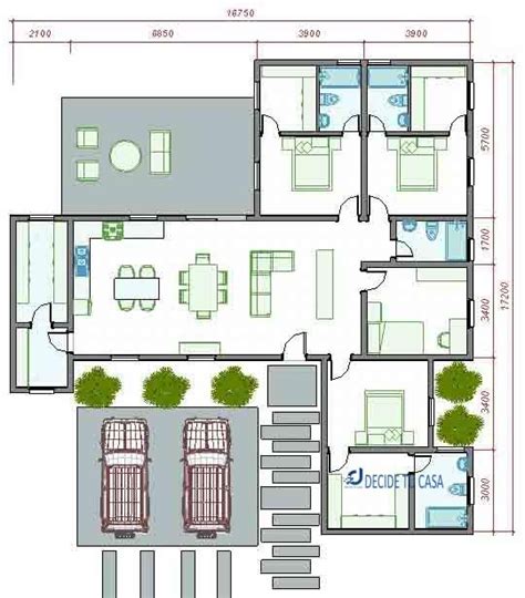 Casas De Metros Cuadrados Planos Y Medidas Artofit