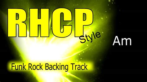 Funk Rock RHCP Style Guitar Backing Track 94 Bpm Highest Quality YouTube