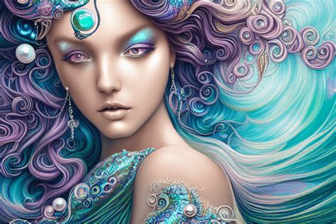 Sirena Al Estilo De Charlie Bowater Creative Fabrica