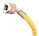 Mastercool Msc R Yellow Hose With Auto Shut Off Valve Fittings