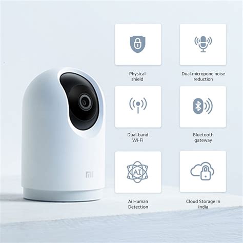 Mi 360 Home Security Camera 2K Pro With Bluetooth Gateway BLE 4 2 L 2K