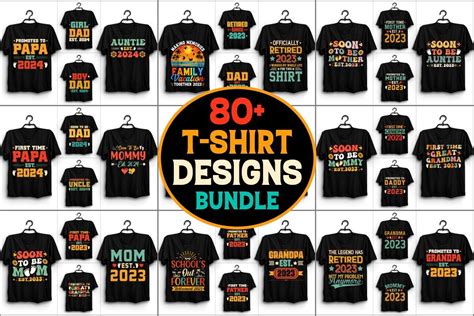 T Shirt Design 2023 2024 Bundle 2 Bundle · Creative Fabrica