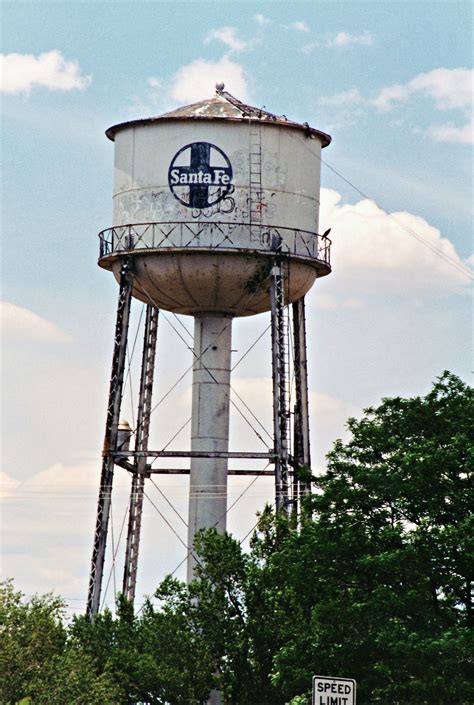 Santa Fe Water Tower At Ash Fork Water Tower Santa Fe Tower