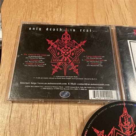 Hellhammer Apocalyptic Raids Cd 1999 Us Press W Hype Sticker Celtic Frost 644591200021 Ebay