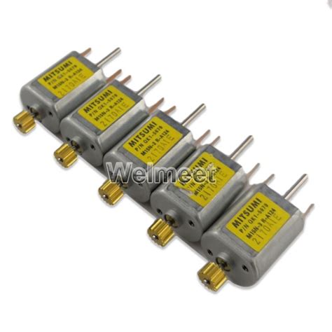 5pcs For Mitsumi 030 Double Shaft Motor Dc12v 13100rpm Dual Shaft Micro