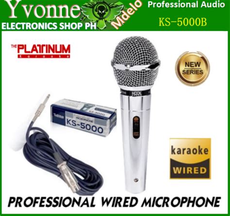 The Platinum Ks B Heavy Duty Wired Microphone Platinum Ks Wired