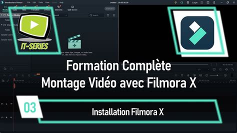 Montage Vidéo avec Filmora X Installation Filmora X YouTube