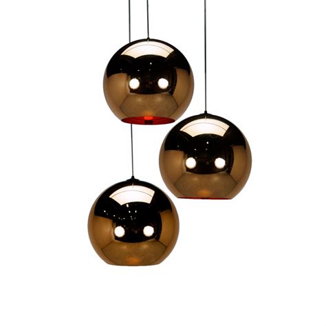 Tom Dixon Globe Pendant Copper Rentals Event Lighting Rental