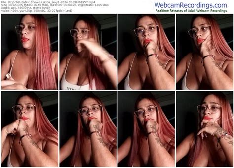 Stripchat Latina Sexy1 05 28 2024 06 19 57 Cam Show Recording