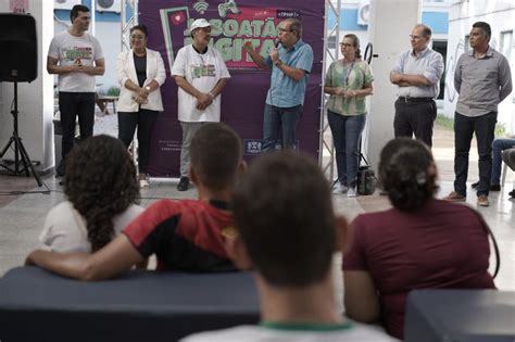 Prefeito Mano Medeiros Lan A Projeto Jaboat O Digital Para Capacitar Jovens