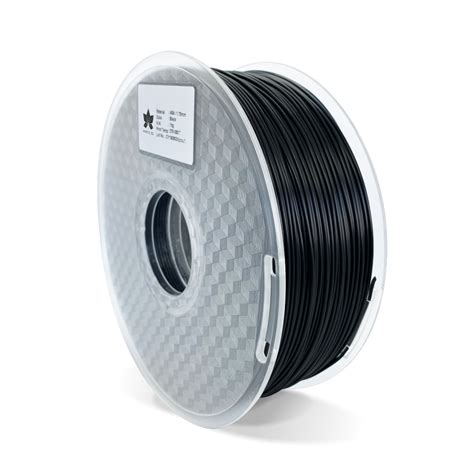 Maple 3d Black Asa 3d Printer Filament 1 75mm 1kg Spool Maple 3d