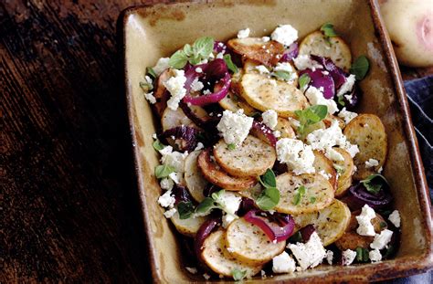 Greek Style Potatoes With Feta And Lemon Tesco Real Food