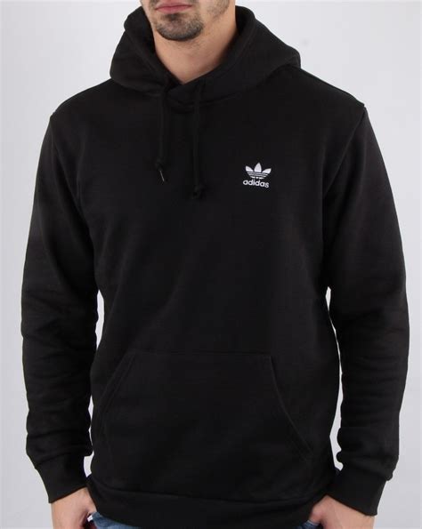 Adidas Originals Essential Hoody Black Adidas At 80s Casual Classics