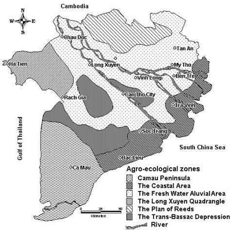 1 The Agro Ecological Zone Of The Mekong Delta Source Xuan And