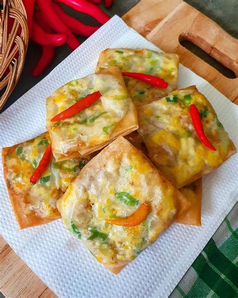 Cara Membuat Martabak Telur Tanpa Daging Gurih Dan Isinya Tebal