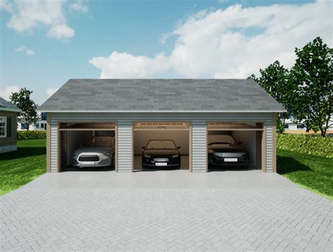 Garage Plans 20' X 31' Sq.ft. 3 Car Garage Plans - Etsy