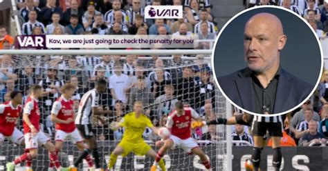 Howard Webb Explains Newcastle United Penalty Call Against Arsenal And