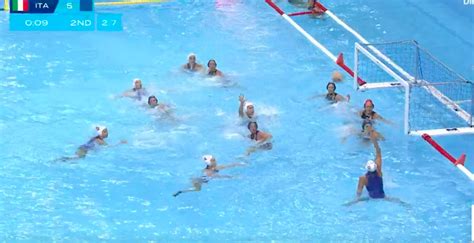 Mondiali Pallanuoto Azzurre Del Setterosa Ko Con La Grecia Ora Gli