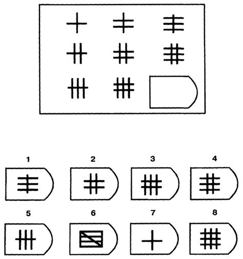 Стимульный материал к методике Равена