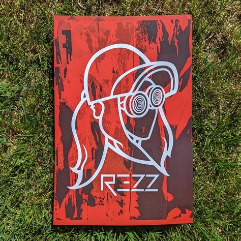 rezz poster  etsy