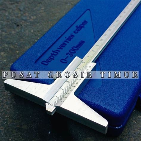 Vernier Depth Gauge Inch Sigmat Manual Mm Sikmat Vernier