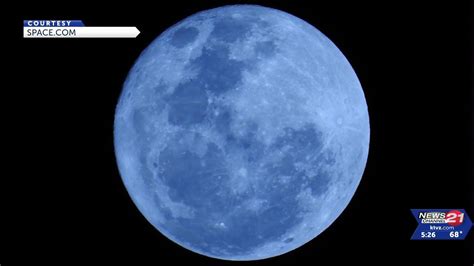 Rare Blue Supermoon Due Wednesday Night Youtube