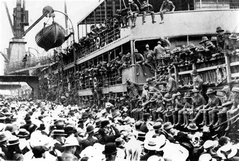 Main Body Of The New Zealand Expeditionary Force Nzef Embark At Wellington A Photo On Flickriver