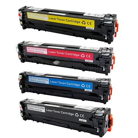 Kit Toner Hp Cm Cp Ce A Ce A Cmyk Compativel Em