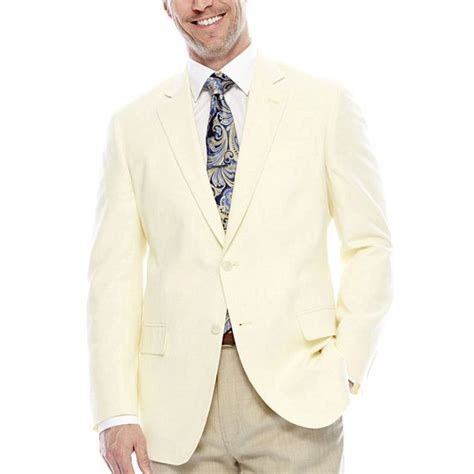 Stafford Linen Cotton Sport Coat Classic Fit JCPenney Outfit