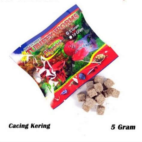 Jual Tubifex Worm Kyoto Cacing Kering Kyoto Gr G Gr G Shopee