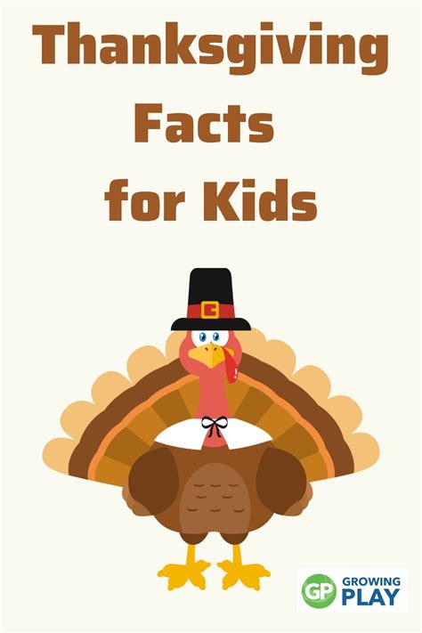 Thanksgiving Facts for Kids - Growing Play