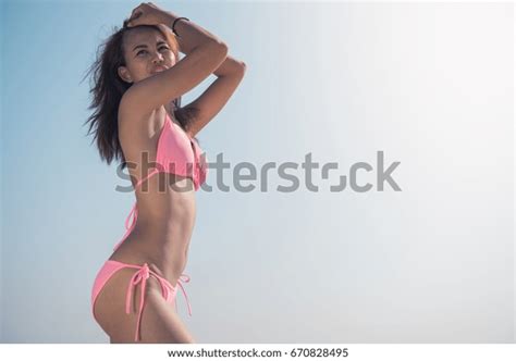 Sexy Bikini Body Woman Sun Tanning Stock Photo Shutterstock