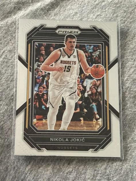 2022 23 PANINI PRIZM Nikola Jokic 39 Denver Nuggets Basketball Card