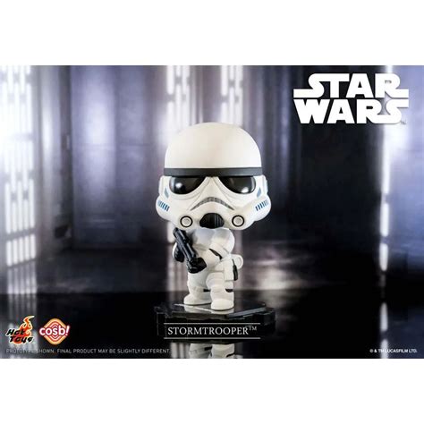 Hot Toys Cosbi Stormtrooper 8 Cm Star Wars Minifigure Clear Techinn