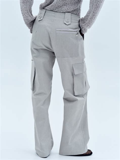 Rigid Pocket Cargo Pants Cloud Grey Sourceunknown