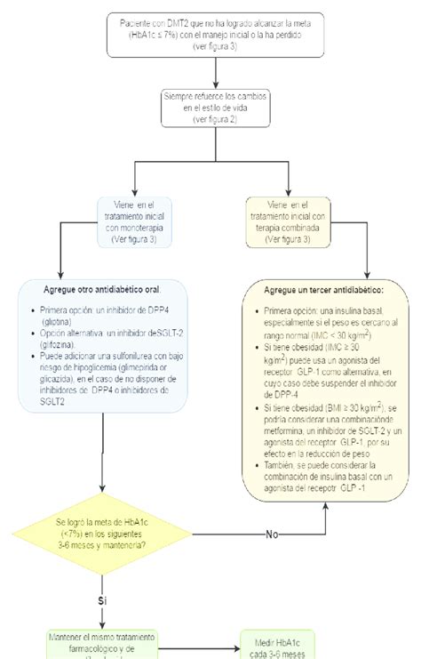 Algoritmo Para El Manejo Farmacol Gico Cuando No Se Alcanza O Se Pierde