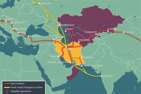 North South Corridor Begins Op With St Shipment Mehr News Agency