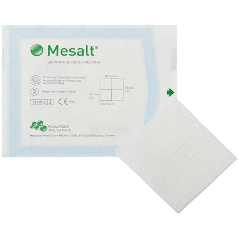 Buy Molnlycke Mesalt Impregnated Dressing Fsa Approved