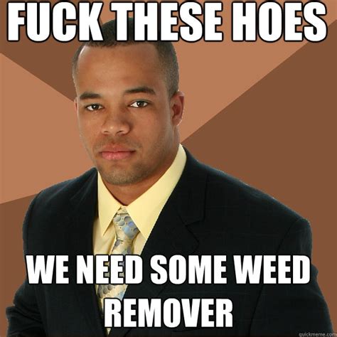 Fuck These Hoes We Need Some Weed Remover Successful Black Man Quickmeme
