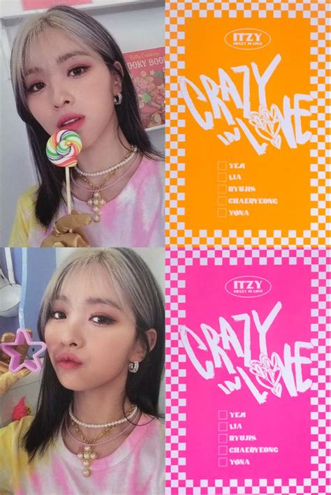 Crazy In Love Photocard Front Back Ryujin Scan Sweet Venus