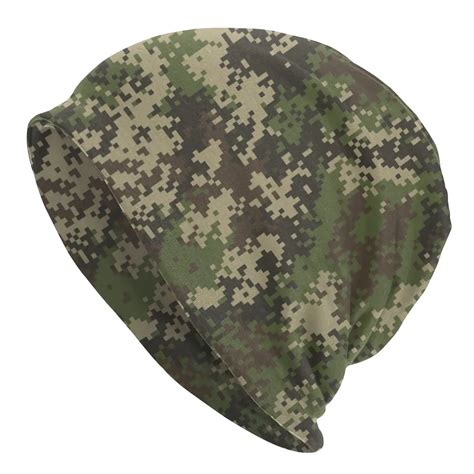 Camo Camouflage Army Skullies Beanies Hats Military Pattern Autumn