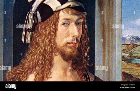 Albrecht DÜrer 1471 1528 German Painter And Print Maker In A Self