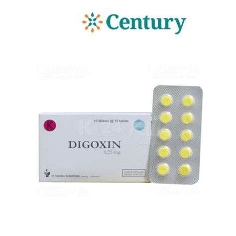 Jual DIGOXIN 0 25MG 1 STRIP ISI 10 TABLET HIPERTENSI Jakarta Pusat