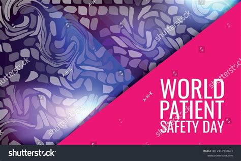 World Patient Safety Day Design Suitable Stock Vector Royalty Free 2117938691 Shutterstock