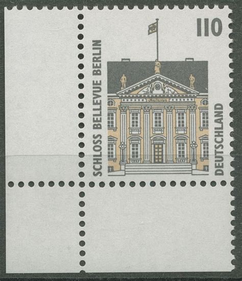 Bund 1997 Sehenswürdigkeiten SWK 1935 Ecke 3 postfrisch Briefmarken