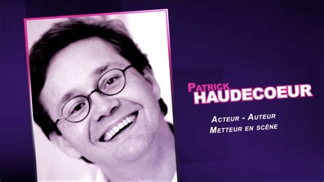 Interview filmée de PATRICK HAUDECOEUR pour Le Mensuel en 2013 au