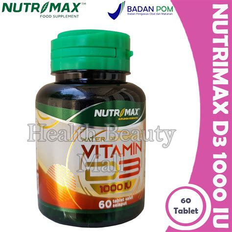 Jual Nutrimax Vitamin D Iu Tabs Vitamin Tulang Gigi Vit