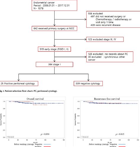 Figure 1 From Effect Of Positive Peritoneal Cytology On The Prognosis Of Patients With Figo