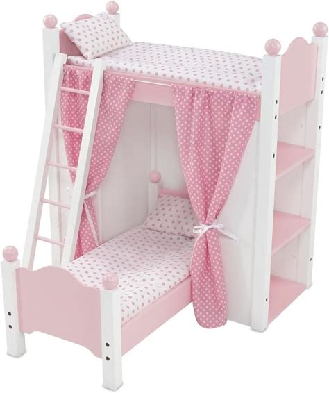 Emily Rose 18 Doll Loft Bunk Bed Doll Beds For 18 Inch Dolls Baby