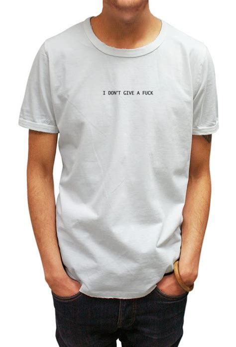 I DON T GIVE A FUCK T SHIRTS SAVAGE LONDON